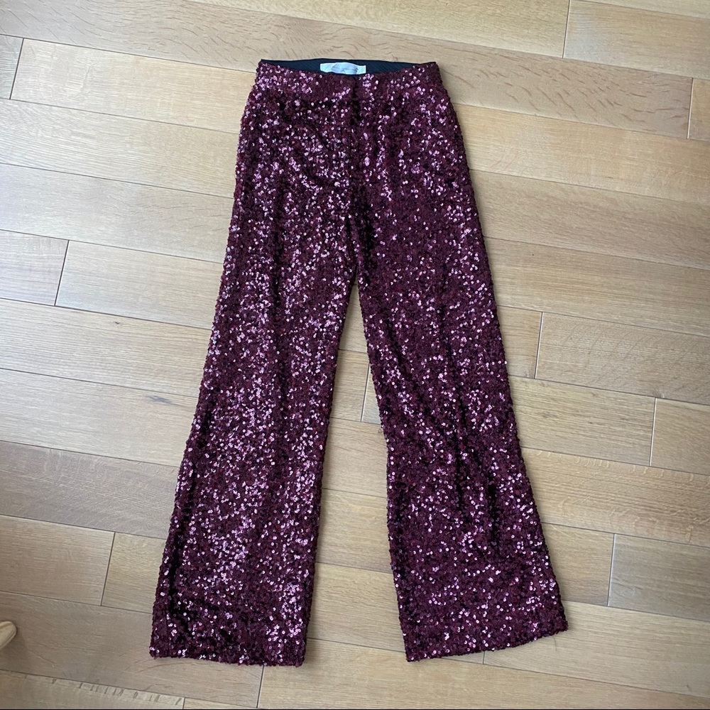 Victoria, Victoria Beckham Sequin pants size 0